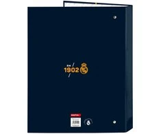 Žiedinis segtuvas Real Madrid C.F. 2nd Kit 24/25 Tamsiai mėlyna A4 26.5 x 33 x 4 cm