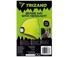 Žieminė kepurė su žibintuvėliu - geltona Trizand 22664