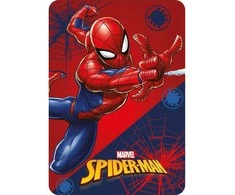 Žmogaus-voro flisinis antklodė „Spiderman Strike“ 100x140 cm