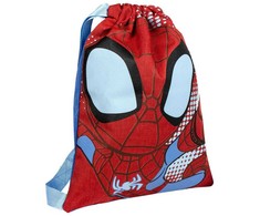 Žmogaus-voro „Spidey“ raišteliu užtraukiamas krepšys, kuprinė 33 cm