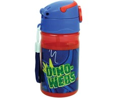 Žmogus-voras, dinozaurų tinklai, plastikinis butelis su kabliuku, 350 ml