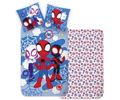 Brandmac Vaikiška medvilninė patalynė SPIDEY SPIDERMAN 140x200 cm Žmogus-voras MARVEL