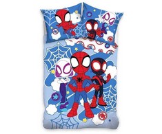 Brandmac Vaikiška medvilninė patalynė SPIDEY SPIDERMAN 140x200 cm Žmogus-voras MARVEL