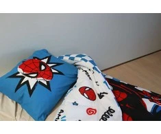 Žmogus-voras. Nuostabus vaikiškas antklodės užvalkalas 100–135 cm, 40–60 cm