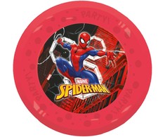 Žmogus-voras: „World of Webs“ mikro aukščiausios kokybės plastikinės lėkštės, 4 vnt. rinkinys, 21 cm