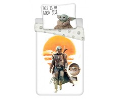 Patalynė bawełniana 140x200 Star Wars 1025 Gwiezdne Wojny Mandalorian 02 poszewka 70x90