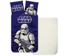 „Žvaigždžių karų“ „Stormtrooper“ patalynės užvalkalas 140–200 cm, 70–90 cm