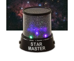 Žvaigždžių projektorius USB su maitinimo adapteriu 108x117 mm