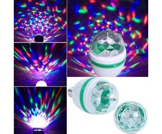 LED lemputė RGB su Bluetooth garsiakalbiu ir nuotoliniu valdymu