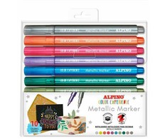 Žymekliai ALPINO Color experience metallic 10sp 2.9mm