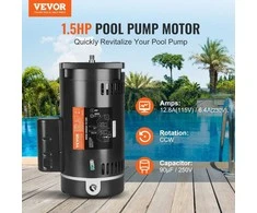 1.1 kW Baseino Siurblio Variklis, Pakeitimo Variklis Baseinui, Didelio Greičio Baseino Siurblio Variklis, 115V/230V Baseino Variklis