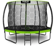 12 pėdų trampolinas 374 cm su vidiniu tinklu, lauko apvalus trampolinas, sodo trampolinas vaikams, trampolinas su apsauginiu tinklu, didelis trampolinas