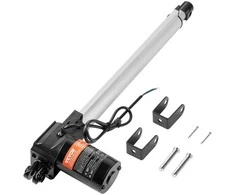 12V linijinė pavara, 350 mm eiga, 6000 N jėga, didelio apkrovimo pavara, elektrinė linijinė pavara, pramoninė pavara