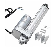 12V linijinis pavaros mechanizmas saulės sekimo sistemoms ir pramoninei technikai, IP65 atsparus vandeniui su 152.4 mm eiga ir 3000N jėga, elektrinė pavara, judesio pavara, kėlimo mechanizmas