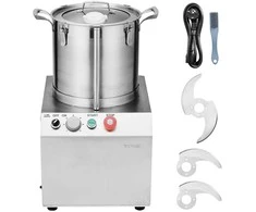 15 l maisto smulkintuvas, 1400 W, daržovių pjaustyklė, komercinis blenderis, restorano smulkintuvas, greitas daržovių kapoklis