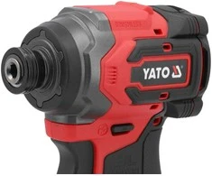 18V smūginis veržliaraktis 230Nm, su Hex 6.35mm, skirtas dailidžių varžtams, smūginis suktuvas, akumuliatorinis smūginis veržliaraktis