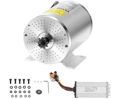 2000W Elektrinis Bešepetėlis Variklio Komplektas 60V 4500rpm, Didelio Sukimo Momento, E-Dviračio, E-Paspirtuko Variklis