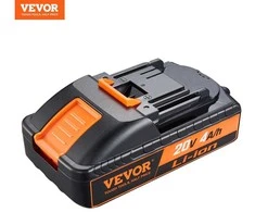 20V elektrinio įrankio baterijos pakaitalas, 4000mAh ličio jonų baterija, belaidžio elektrinio įrankio baterija, 20V baterijų paketas, didelės talpos baterija
