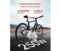 250W 24V elektrinis nuolatinės srovės variklio komplektas su greičio reguliatoriumi, 2700 aps./min. didelės spartos variklis, elektrinių dviračių, e-dviračių ir paspirtukų variklis