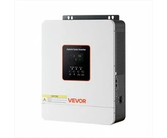3000W hibridinis saulės inverteris, grynos sinusinės bangos įtampos keitiklis, integruotas MPPT valdiklis, namams ir kemperiams, 24V į 230V srovės keitiklis