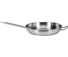 36 cm nerūdijančio plieno keptuvė, indukcinė, universali keptuvė