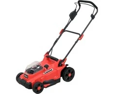 36 V akumuliatorinė vejapjovė, 37 cm pjovimo plotis, su reguliuojamu aukščiu, akumuliatorinė vejapjovė, elektrinė vejapjovė