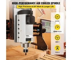 4KW 220V CNC Suklio Variklis, ER25 Oru Aušinamas Suklys, Didelio Greičio Frezavimo Suklys Graviravimo Staklėms, Maršrutizatoriaus Suklio Variklis