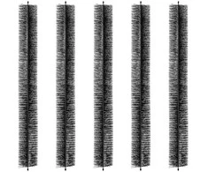 5 vnt. latakų šepetėlių sistema, 4,6 m ilgio, 110 mm skersmens