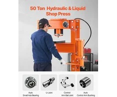50 tonų hidraulinis presas, tvirtas plieno, reguliuojamas aukštis, automobilių remontui, sunkvežimių, dirbtuvių įranga
