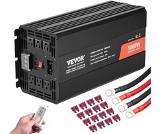 5000W Modifikuotos Sinusoidės Inverteris su LCD, 12V DC į 230V AC, Automobilinis Inverteris, Įtampos Keitiklis