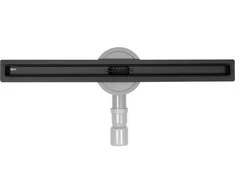 60 cm Slim Juodas linijinis dušo latakas, vonios kambariui, nerūdijančio plieno latakas, dušo kanalas, vonios kambario latakas