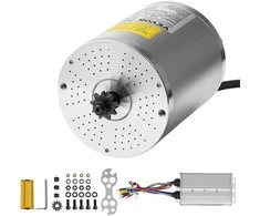 72V 3000W Elektrinis Variklis Be Šepečių, 5.5N.m Sukimo Momentas, E-dviračiams, E-paspirtukams, Greičio Reguliatorius