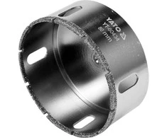 Grąžtas Deimantinė gręžimo karūna Yato YT-60434; 80 mm
