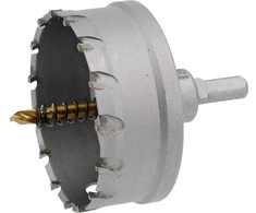 Grąžtas 80 mm skylės pjūklas metalui, konstrukcinio plieno skylės pjūklas, nerūdijančio plieno skylės pjūklas