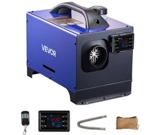 8KW Dyzelinis Šildytuvas 12V/24V, Nešiojamas Oro Šildytuvas RV su Nuotoliniu Valdymu, Greitas Šildymas Automobiliams, Sunkvežimiams, Furgonams ir Kemperiams