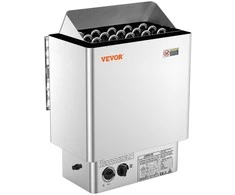 8kW elektrinis pirties šildytuvas, namų SPA, nerūdijantis plienas, įmontuotas valdymas, 8-12 m³ pirties šildytuvas, vidaus pirties šildytuvas