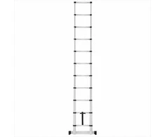 Aliumininės teleskopinės kopėčios, reguliuojamo aukščio, nešiojamos, skirtos namų naudojimui, 440 cm teleskopinės kopėčios, lengvos prailginamos kopėčios
