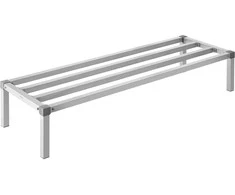 Aliuminio stelažas reguliuojamas 152.4x50.8x30.48cm, 454kg, sandėliavimo lentyna, virtuvės, garažo, dirbtuvių