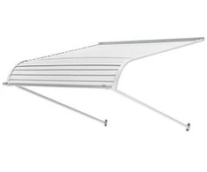 Aliuminio stogelis durims, langams 1016 x 1066 mm, terasai, lietaus apsauga, pastogė