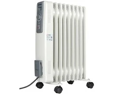 Alyvinis radiatorius, 9 sekcijų, 2000W, nešiojamas elektrinis šildytuvas, namų biuro šildytuvas, energiją taupantis šildymas