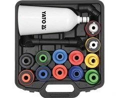 Alyvos piltuvėlis su adapteriais automobiliui, 2L, 15 dalių rinkinys, alyvos pildymo komplektas