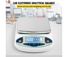 Virtuvinės svarstyklės Analitinės svarstyklės, 5000g, 0,01g, Laboratorinės svarstyklės, Skaitmeninės svarstyklės