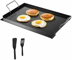Anglinio Plieno Keptuvė, Universali Plokščia Viršutinė Plokštė Kepsninei, Nešiojami Šeimos Indai, Kempingo Keptuvė, Teppanyaki Grilis, Stačiakampė Keptuvė