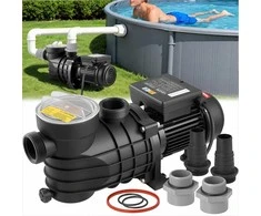 Antžeminio baseino siurblys, 250 W vieno greičio siurblys baseinams ir SPA, su filtro krepšeliu, plaukimo baseino cirkuliacinis siurblys, masažinės vonios siurblys, vandens filtravimo įranga
