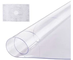 Vevor Apvalus PVC stalo apsauga skaidrus 1219 mm