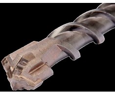 Yato Aukščiausios kokybės SDS Plus grąžtas gelžbetoniui su X formos antgaliu, 22 mm x 1000 mm, grąžtas betonui, SDS grąžtas