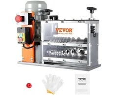 Automatinė vielos nuizoliavimo mašina, 1.5-40 mm, 750 W, 10 kanalų, kabelių nulupiklis, vario atliekų perdirbimui, laidų skutiklis