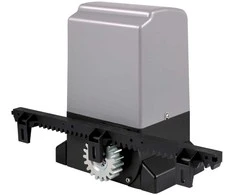Automatiniai stumdomų vartų atidarytuvai iki 1800 kg, 12 m, 4 pulteliai, programėlė, galingas variklis, vartų automatika, stumdomiems vartams