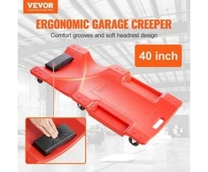 Automobilinis mechaniko gultas, 158,8kg talpos, su įrankių dėklu, garažo gultas, riedėjimo gultas, mechaniko sėdynė