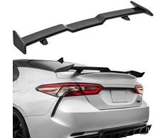 Automobilio galinis spoileris, GT stiliaus bagažinės aptakas, blizgus juodas, 1470 mm, 2018-2023 Camry, ABS, kėbulo puošmena, sparnas, oro aptakas